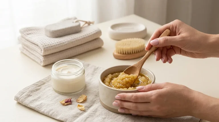 Złoty peeling Organique: jaki peeling do ciała wybrać