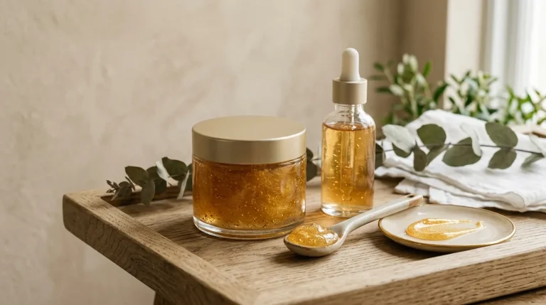 Kolagenowa maska ze złotem GlySkinCare: wieczorny rytuał dla skóry