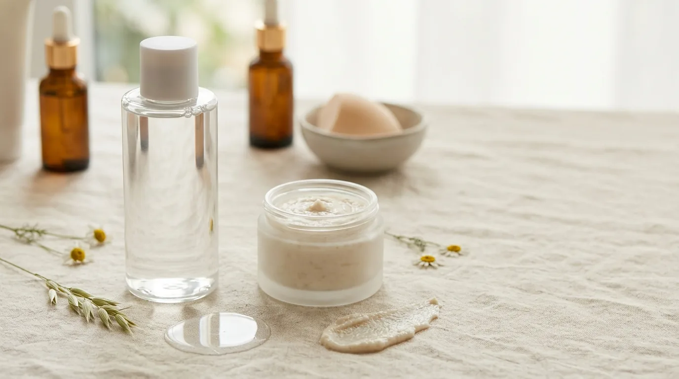 Płyn micelarny i peeling do twarzy Be Organic: naturalne oczyszczanie