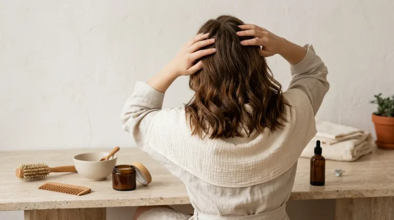 Peeling skóry głowy przy przetłuszczaniu i łupieżu tłustym